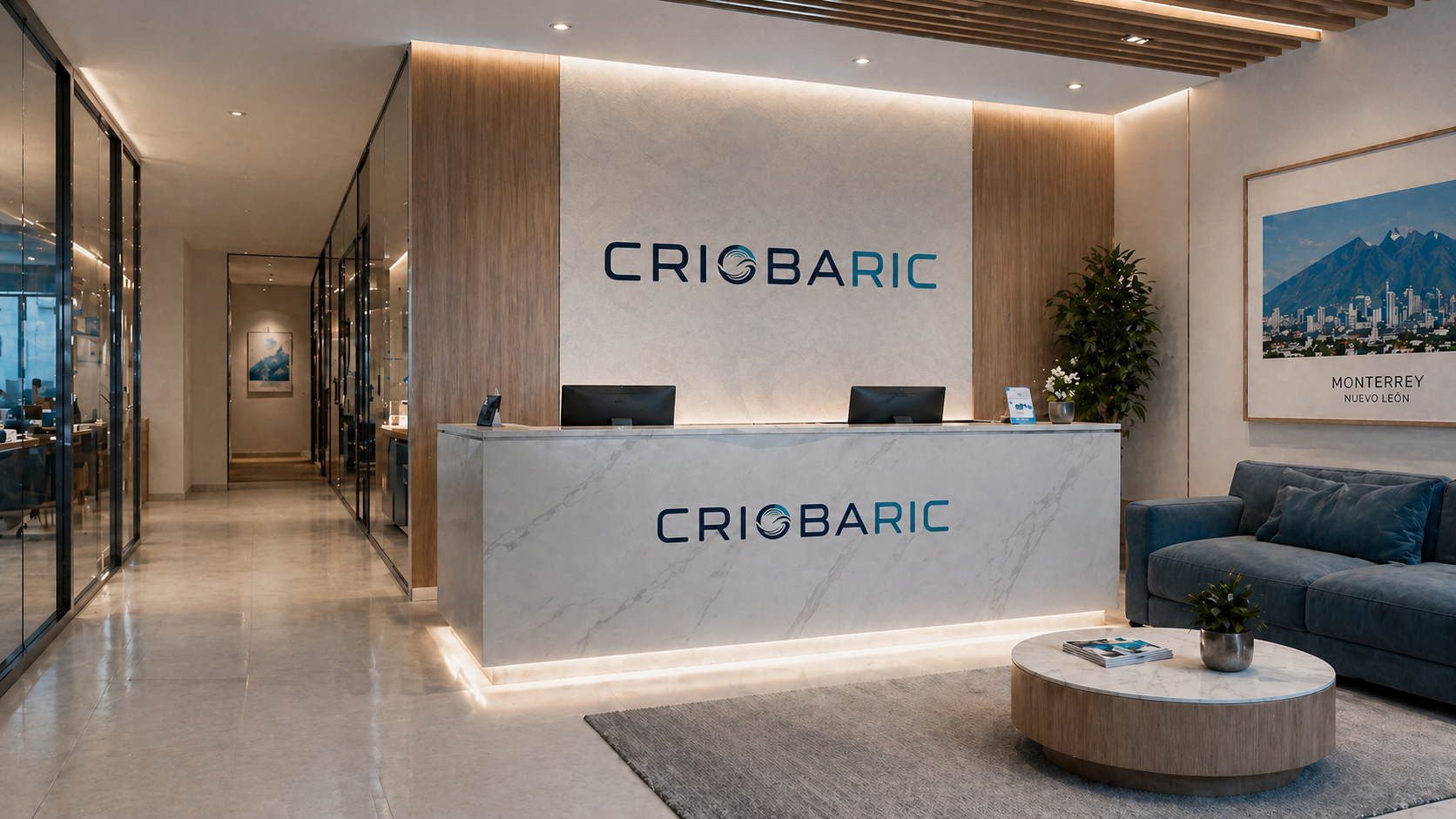 Recepción cómoda de Criobaric